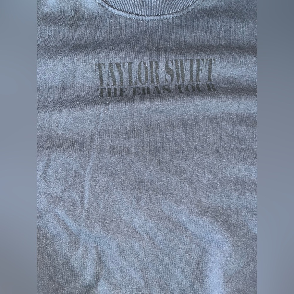 Taylor Swift Eras Tour Blue Crewneck NWT